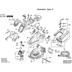 Bosch AdvancedRotak 750 Assembly