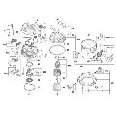 Bosch AdvancedVac 20 Assembly
