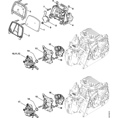 Air Filter & Manifold for Stihl MS171