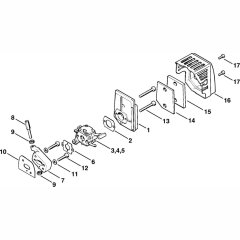 Air Filter Assembly for Stihl FR106