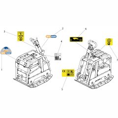 Decals for Altrad Belle RPC55