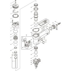 Makita AN610H Main Assembly