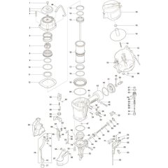 Makita AN902 Main Assembly