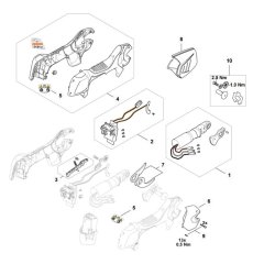 Stihl ASA 20 Main Assembly