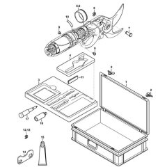 Case Assembly for Stihl ASA 85