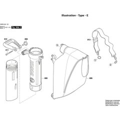 Garden Vacuum Assembly for Bosch