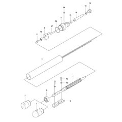 Vibrator Assembly for AX 40 Poker