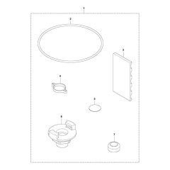 Service Kit for Husqvarna AY 157