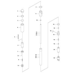 Husqvarna AY 57 Poker Assembly