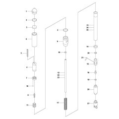 Husqvarna AY 77 Poker Assembly
