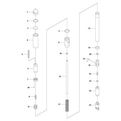 Husqvarna AY 87 Poker Assembly
