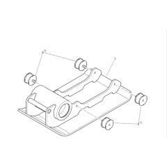 Base Plate for Bomag BVP 10/30