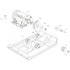 Baseplate Assembly for Belle PCLX