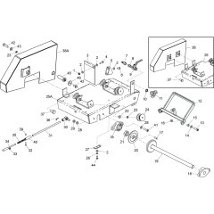 Bedplate Assembly for Floor Saw
