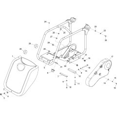 Bedplate & Front Cover Assembly