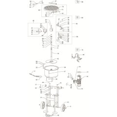 Complete Assembly for Atika Compact 100 Mixer