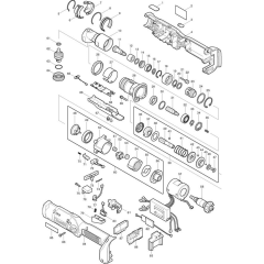 Makita BFL402R Main Assembly