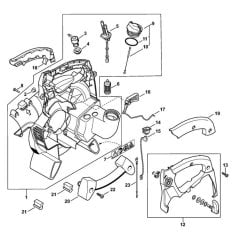 Fan Housing for Stihl BG 85