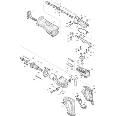 Makita BJR182 Main Assembly