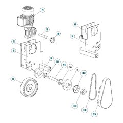 Drive Assembly for Husqvarna