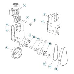 Drive Assembly for Husqvarna