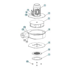 Fan Assembly for Husqvarna