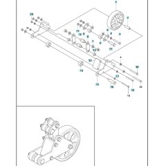 Wheel Assembly for Husqvarna