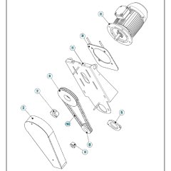 Motor Assembly for Husqvarna