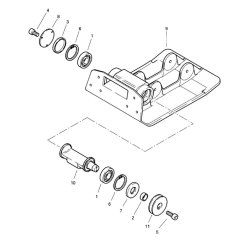 Base Plate Assembly for Bomag
