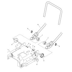 Steering Handle for Bomag BP 12/50 A