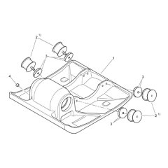 Base Plate for Bomag BP 20/50 D