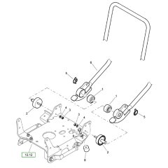 Steering Handle for Bomag BP 20/50 D