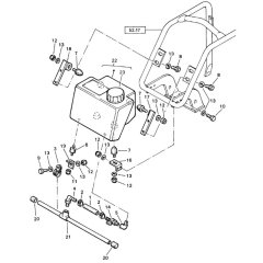 Sprinkler System for Bomag BP 20/60