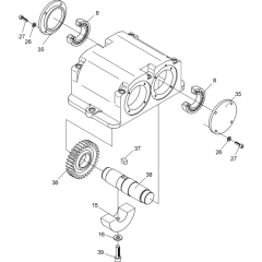Exciter Assembly-2 for Wacker
