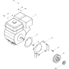 Engine Assembly for Wacker