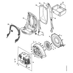 Fan Housing for Stihl BR 430