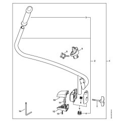 Bike Handle for Stihl BR 550