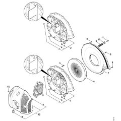Fan Housing for Stihl BR 700