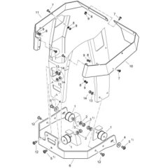 Engine Protector for Bomag BR90