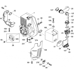Engine Assembly for Wacker BS50-2