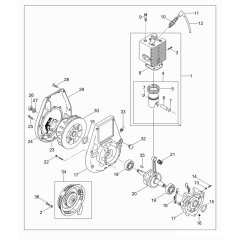 Engine Assembly for Wacker BS600S