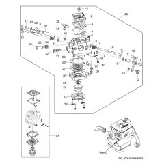 Carburettor Assembly for Wacker BS65-V