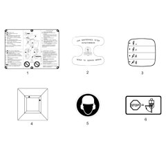 Decals for Wacker BS65Y