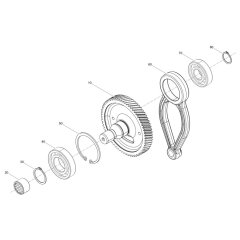 Crank Gear Assembly for Wacker
