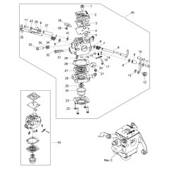 Carburettor Assembly for Wacker