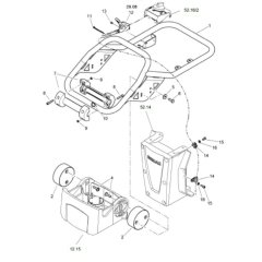 Steering Handle for Bomag BT50