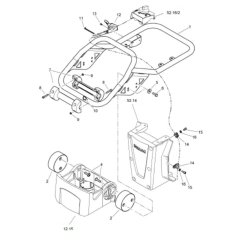 Steering Handle for Bomag BT50