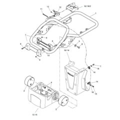 Bomag BT60 Steering Handle