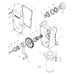 Bomag BT60 e Housing Assembly