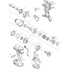 Makita BTD132 Assembly